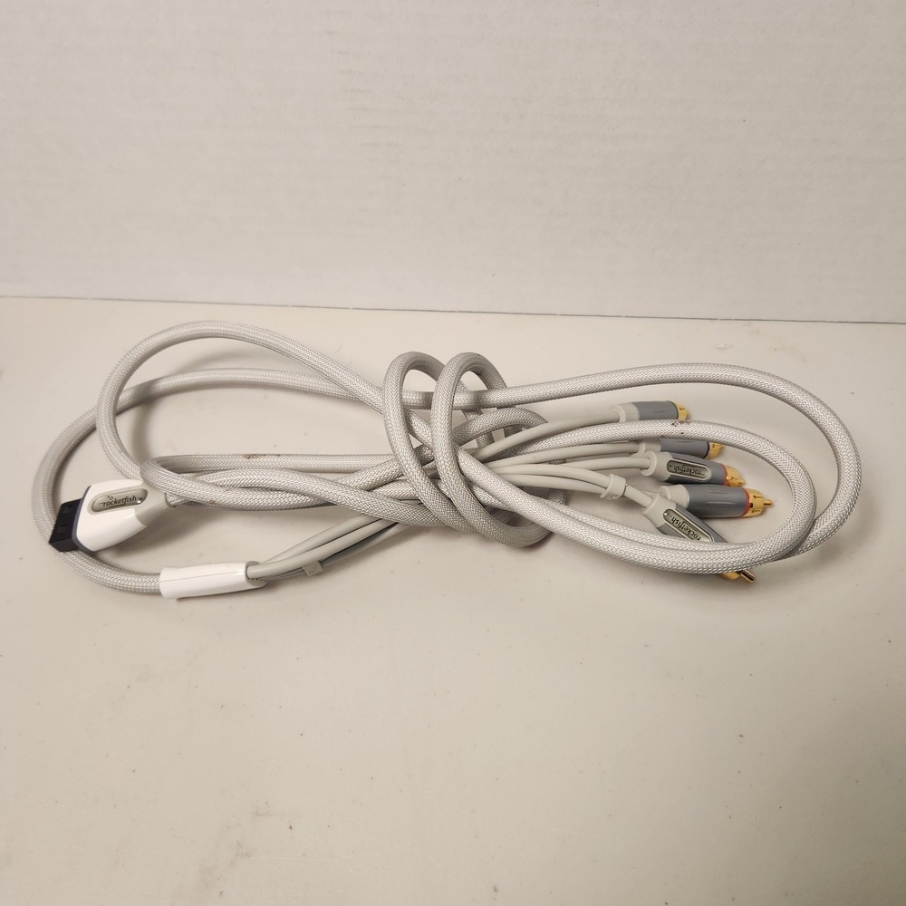 Rocketfish Component Video/Stereo Audio Gaming Cable 6ft Nintendo Wii (U) (Mini)
